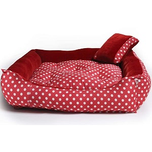 pet royale large dog bed  reversible dog bed for big dogs  plus extra removable 100 cotton washable covers for large sized dogs grey