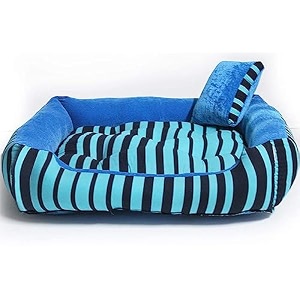 pet royale medium size dog bed  reversible dog bed for medium sized dogs  plus extra removable 100 cotton washable covers for dogs dapper