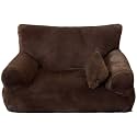 Pet Sofa Bed for Small Dogs and Cats with Pillow, Soft Indoor Pet Couch with Removable Washable Cover