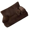 Pet Sofa Bed for Small Dogs and Cats with Pillow, Soft Indoor Pet Couch with Removable Cover