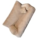 Pet Sofa Bed for Small Dogs and Cats with Pillow, Soft Indoor Pet Couch with Removable Washable Cover