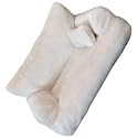 Pet Sofa Bed for Small Dogs and Cats with Pillow, Soft Indoor Pet Couch with Removable Washable Cover