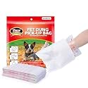 Pet Soft Paper Dog Poop Bags Flushable - Dog Waste Bags Double Layers Degradable Pet Poop Pick-Up Bag For Cats And Dogs, 100Pcs (White)