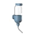 Pet Water Bottle for Cage Crate 26oz Non-Drip Water Dispenser for Small Animal Rabbit Bunny Guinea Pig Chinchilla Ferret Squirrel Hedgehog (Blue, 26oz)