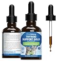 Pet Wellbeing Thyroid Support Gold for Cats - Thyroid Support, 2 oz