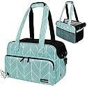 PetAmi Small Dog Purse Carrier, Airline Approved Soft Sided Tote, Teal