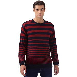 Peter England Acrylic Men Pullover Sweater