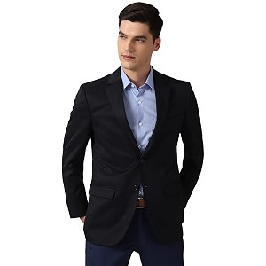 Peter England Black Blazer