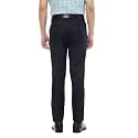 Peter England Men Navy Solid Regular Fit