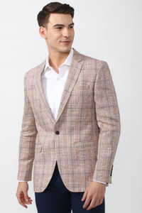 PETER ENGLAND Checkered Single Breasted Formal Men