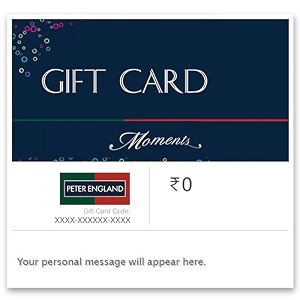peter england upto 1 cashback e-gift card  instant delivery  valid for in-store purchases 1 year validity