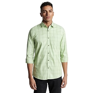 Peter England Men 100 Cotton Slim Fit