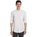 Peter England Men39s Casual Mandarin Collar Slim