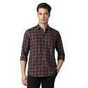 Peter England Men39s Checkered Cotton Shirt 