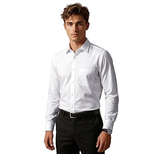 Peter England Mens Cotton Regular Fit Shirt