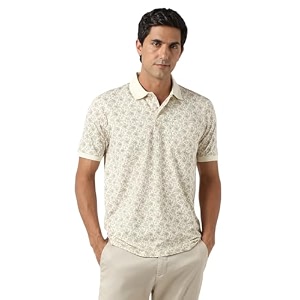 Peter England Mens Cotton Abstract Floral Print