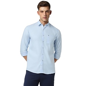 Peter England Mens Cotton Regular Fit Shirt