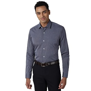 Peter England Mens Cotton Regular Fit Shirt