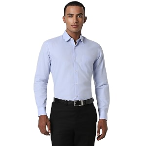 Peter England Mens Cotton Regular Fit Shirt