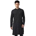 Peter England Men's Cotton Blend Slim Tunic Shirt