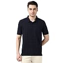 Peter England Men39s Cotton-Polyester Micro Matrix Polo