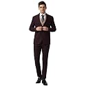 Peter England Men39s Polyester Blend Suit-Dress Set