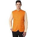 Peter England Men39s printed A-Line Coat