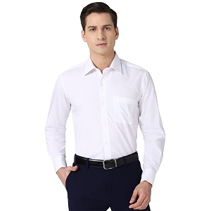 Peter England Mens Cotton Regular Fit Shirt