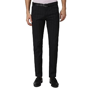 Peter England Mens Regular Fit Cotton Blend