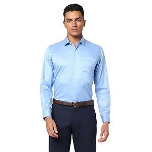 Peter England Mens Slim Fit Shirt