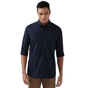 Peter England Mens Slim Fit Shirt