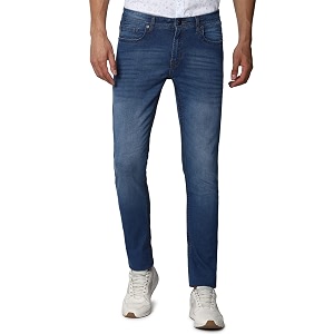 Peter England Mens Slim Jeans