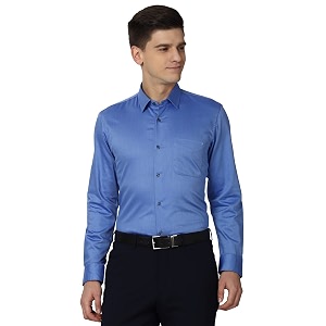Peter England Mens Slim Fit Shirt