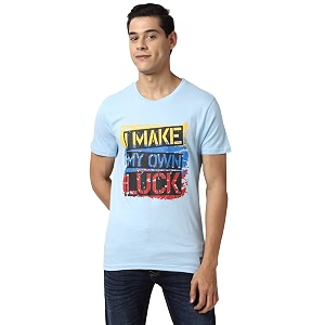 Peter England Mens Slim Fit T-Shirt