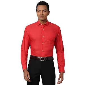 Peter England Mens Slim Fit Shirt