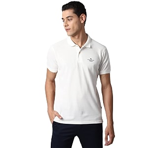Peter England Mens Slim Fit Polo Shirt