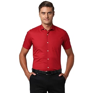 Peter England Mens Slim Fit Shirt