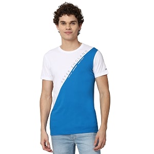 Peter England Mens Slim Fit T-Shirt