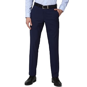 Peter England Mens Slim Fit Work Utility