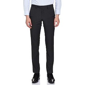 Peter England Mens Slim Work Utility Pants