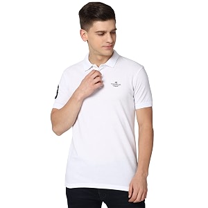 Peter England Mens Slim Fit Polo Shirt