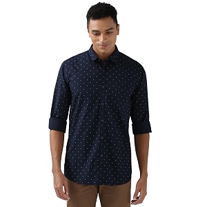 Peter England Mens Slim Fit Shirt
