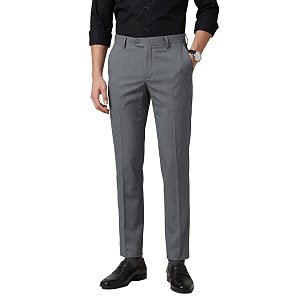 Peter England Mens Slim Fit Mid Rise