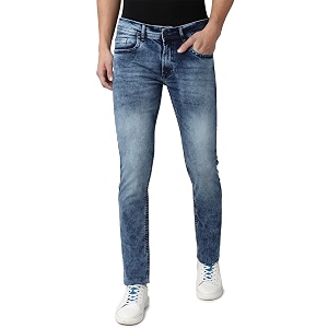 Peter England Mens Slim Jeans