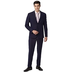 Peter England Mens Slim Business Suit Jacket