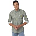 Peter England Men39s Striped Slim Fit Shirt