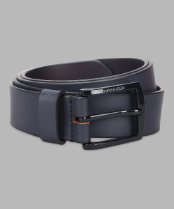 PETER ENGLAND Men Blue Genuine Leather Belt