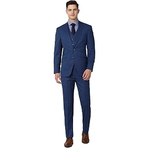 Peter England Men Business Suit Regular Fit