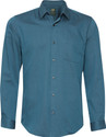 PETER ENGLAND Men Checkered Casual Blue Shirt