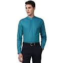 Peter England Men Cotton Blend Slim Fit